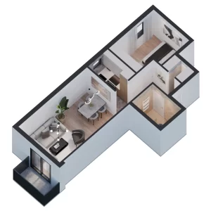 STAN br. 10 – 41,05m²