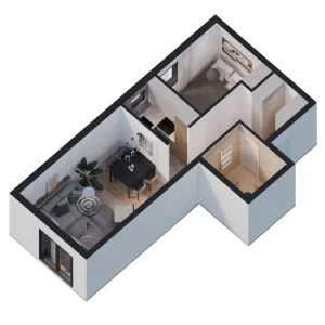 STAN br. 2 – 34,26m²